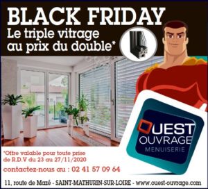 PUB BLACK FRIDAY Offre triple vitrage