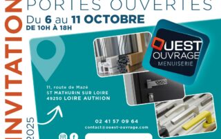 Portes Ouvertes Ouest Ouvrage St Mathurin sur Loire menuiseries