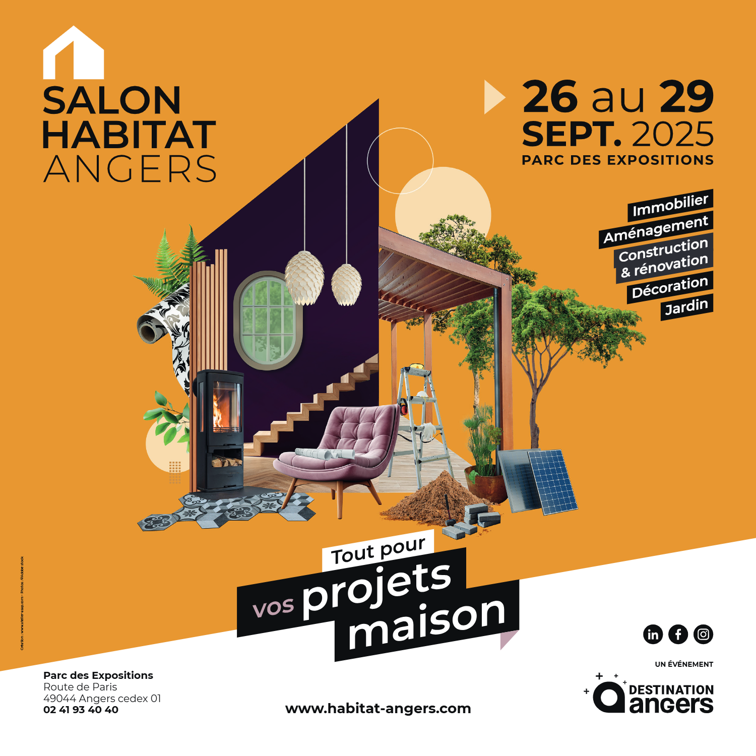 Salon de l'habitat à Angers Septembre 2025