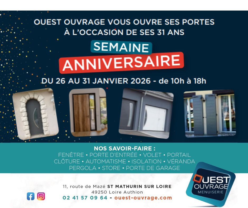 SEMAINE ANNIVERSAIRE OUEST OUVRAGE