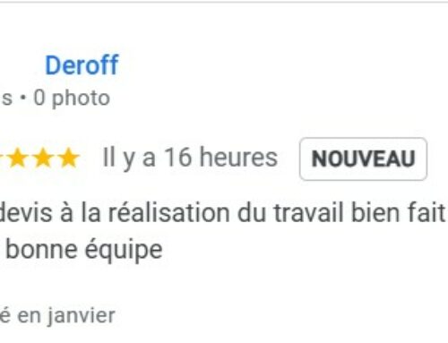 Notes et avis sur Google